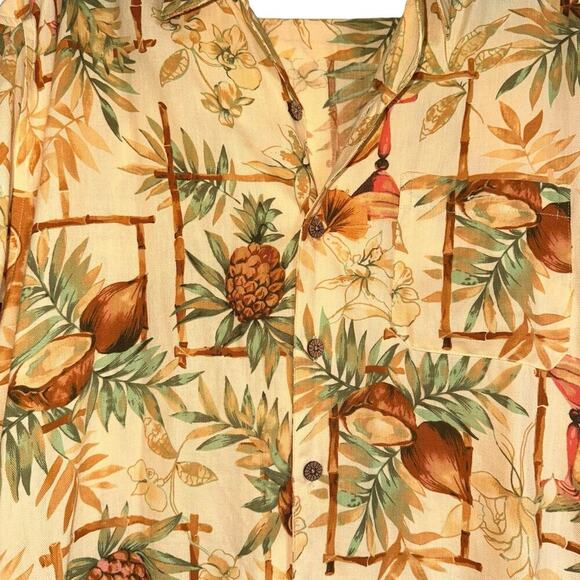 Ocean‎ & Coast Sz XL Hawaiin Print Shirt Coastal Cruise Vacation Beach Party - Picture 4 of 6